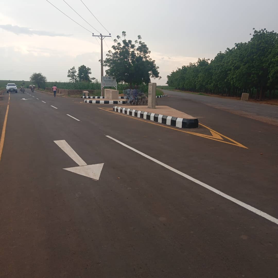 Completed Asphalt Highway